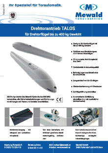 Drehtorantrieb-Talos