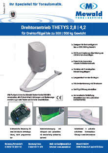 Drehtorantrieb-Thetys