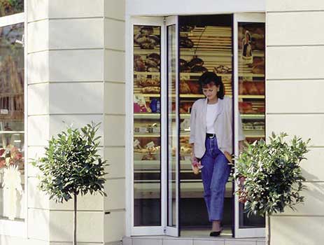 Automatische Falttür