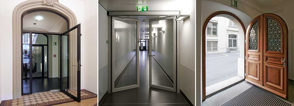 Verschiedene Designs Drehflügeltüre