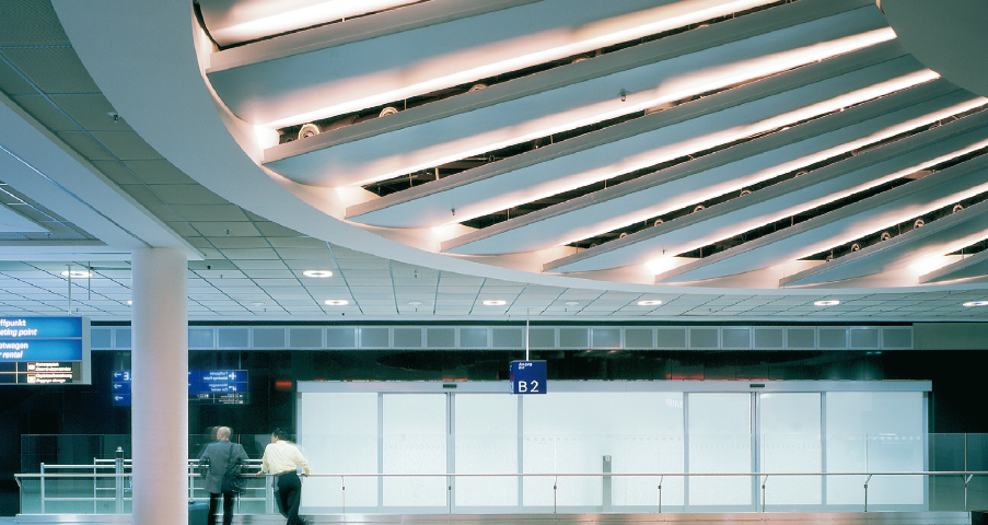 lineare Schiebetür für Flughafen