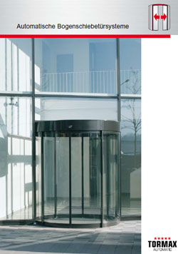 Broschüre für automatische Bogentürsysteme
