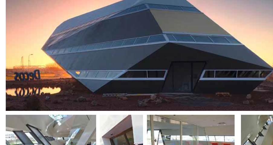 automatische Schiebetür Bürogebäude