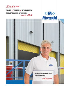 Prospekt: Tore-Türen-Schranken für Industrie & Gewerbe