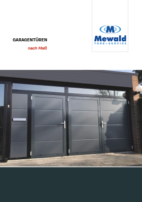 Mewald-Garagentüren-Prospekt-Broschüre